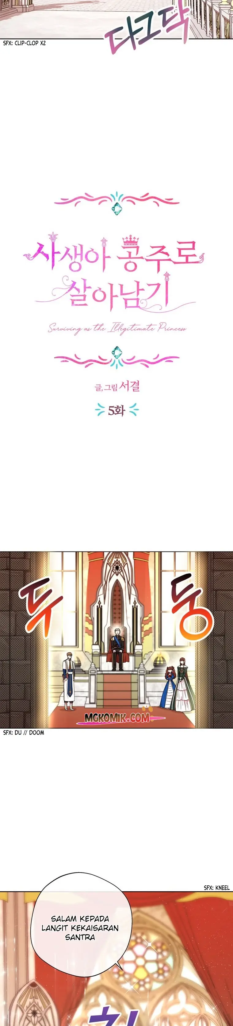 Surviving as an Illegitimate Princess Chapter 5 halaman 6