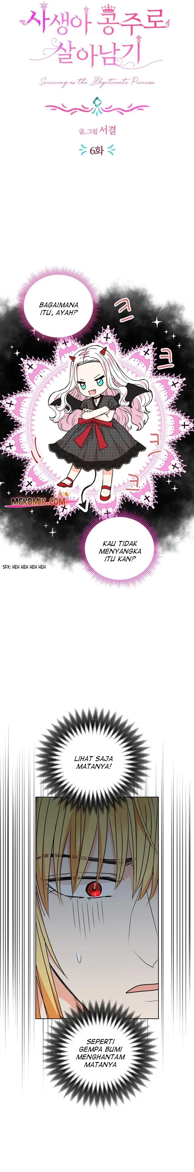 Surviving as an Illegitimate Princess Chapter 6 halaman 8