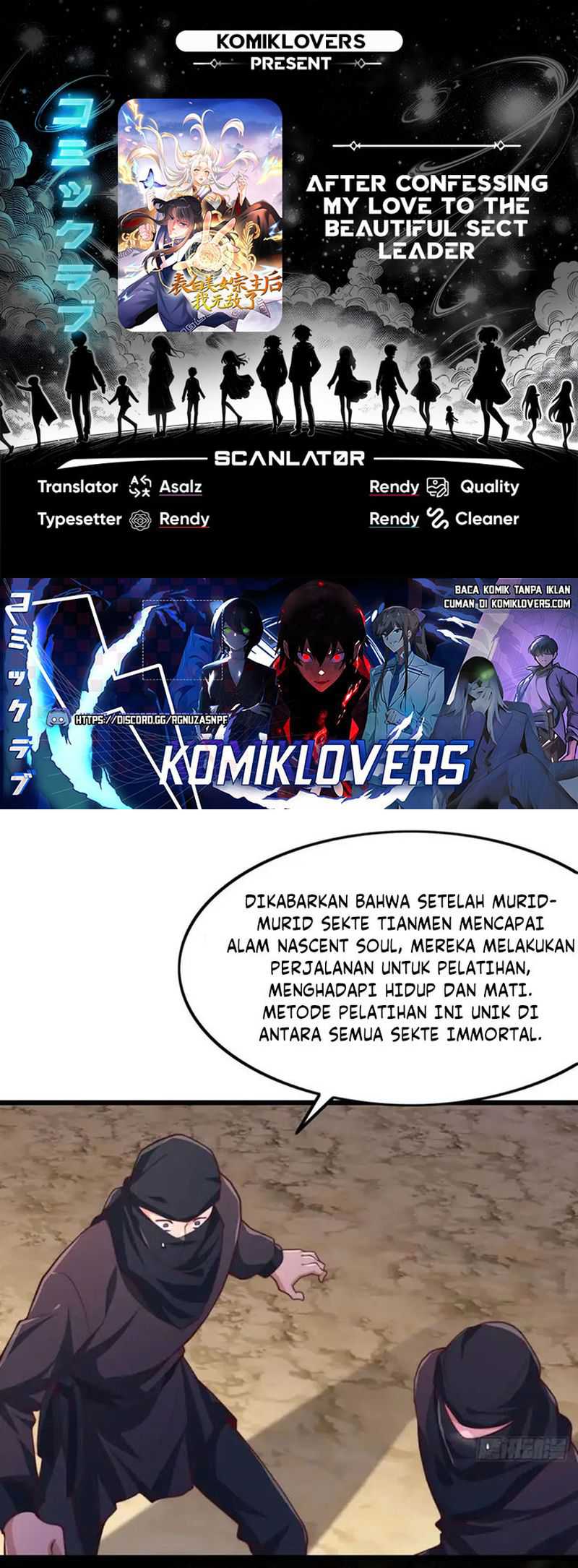 After Confessing My Love to the Beautiful Sect Leader, I Become Invincible? Chapter 21 halaman 1