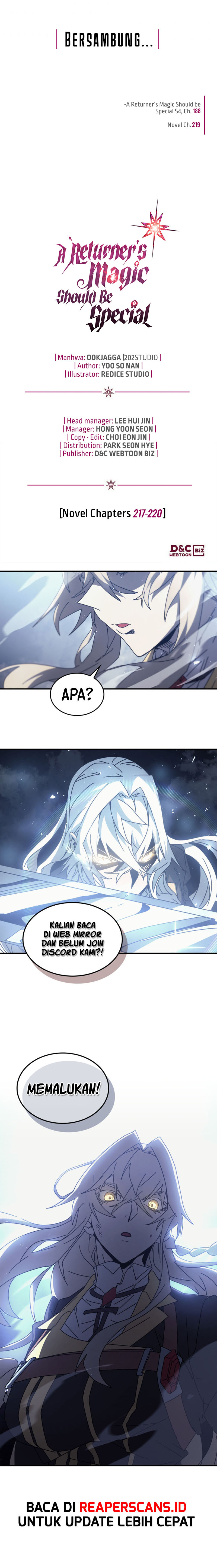 A Returner’s Magic Should Be Special Chapter 188 halaman 11