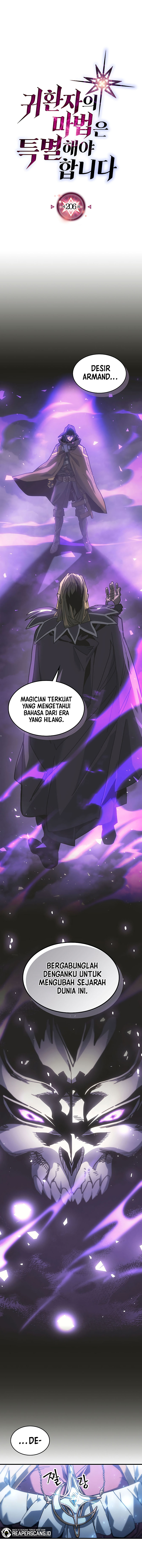 A Returner’s Magic Should Be Special Chapter 206 halaman 1