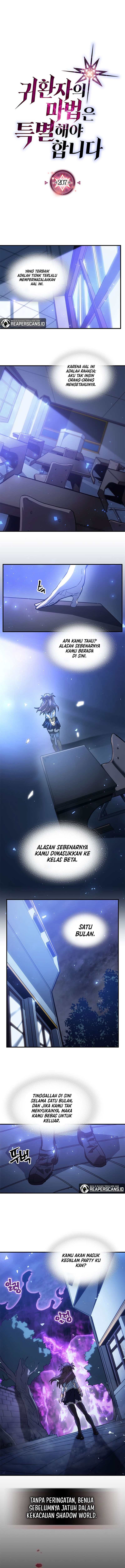 A Returner’s Magic Should Be Special Chapter 207 halaman 1