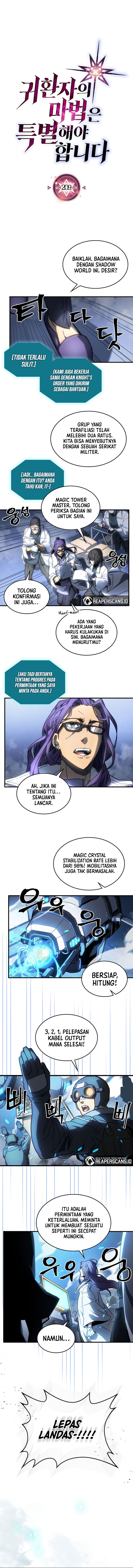 A Returner’s Magic Should Be Special Chapter 209 halaman 1