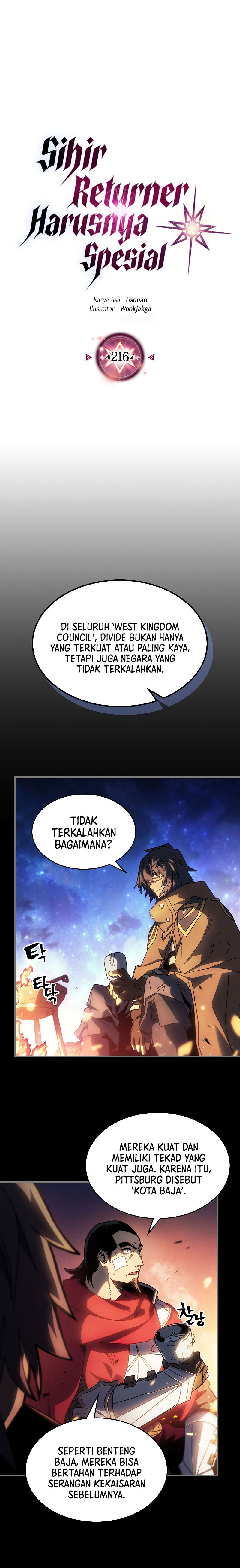 A Returner’s Magic Should Be Special Chapter 216 halaman 1