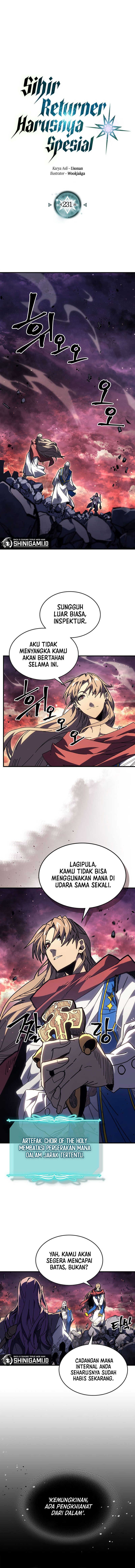 A Returner’s Magic Should Be Special Chapter 231 halaman 1