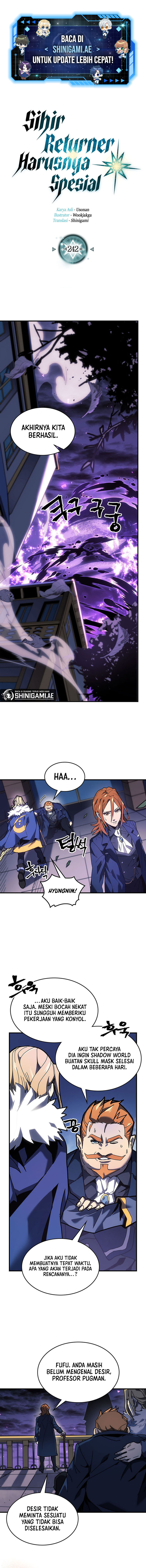 A Returner’s Magic Should Be Special Chapter 242 halaman 1