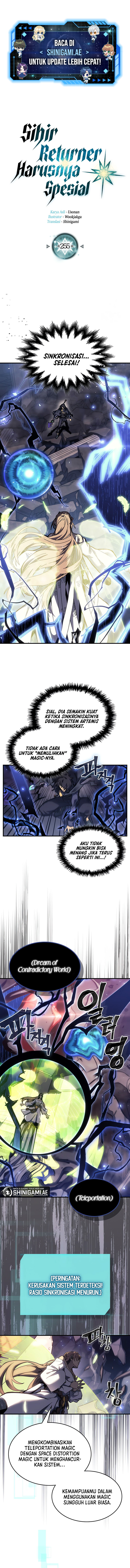 A Returner’s Magic Should Be Special Chapter 255 halaman 1