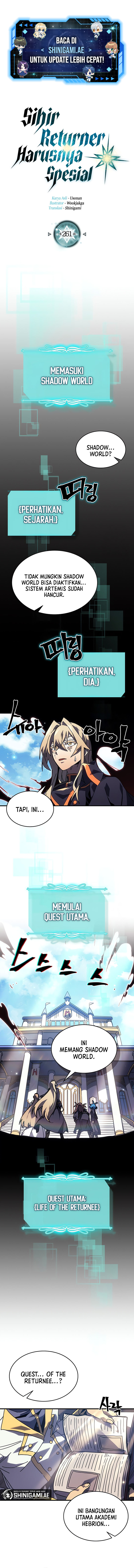 A Returner’s Magic Should Be Special Chapter 261 halaman 1