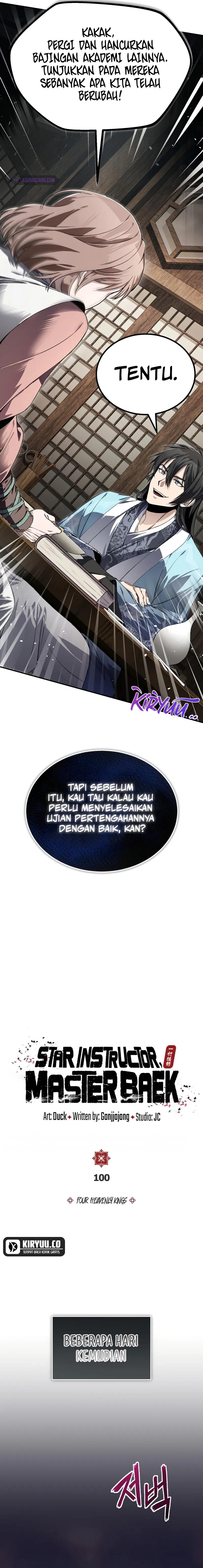 Number One Star Instructor Master Baek Chapter 100 halaman 8