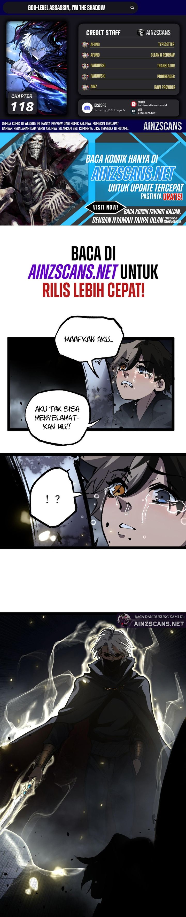 God-Level Assassin, I'm the Shadow Chapter 118 halaman 1