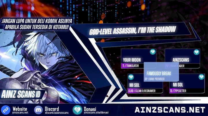 God-Level Assassin, I'm the Shadow Chapter 65 halaman 1