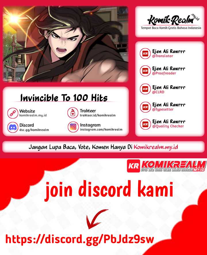 Invincible To 100 Hits Chapter 20 halaman 1