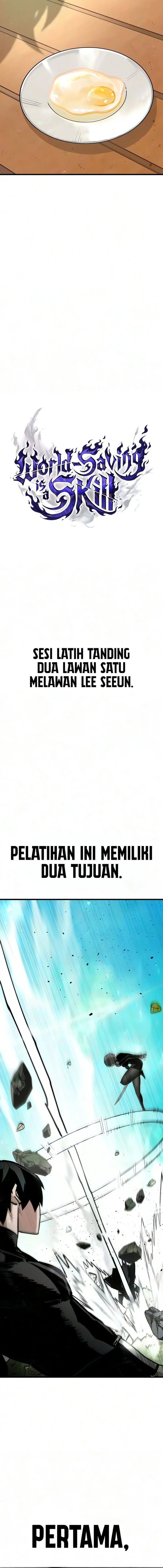 World-Saving Is A Skill Chapter 28 halaman 3