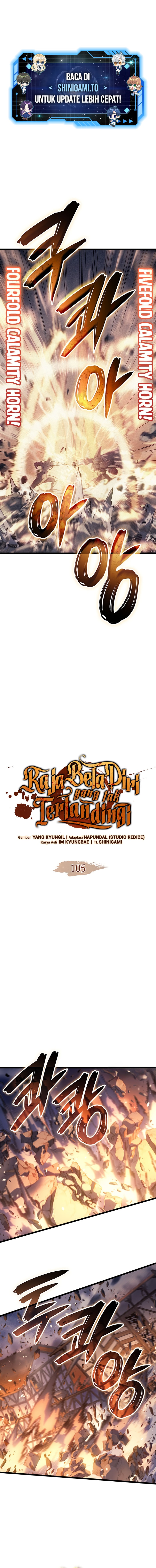 The Indomitable Martial King Chapter 105 halaman 1