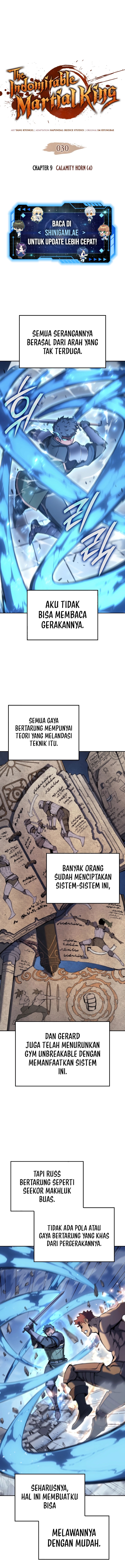 The Indomitable Martial King Chapter 30 halaman 1
