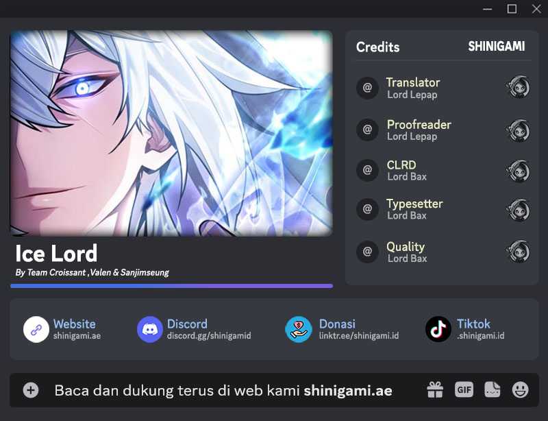Ice Lord Chapter 9 halaman 1