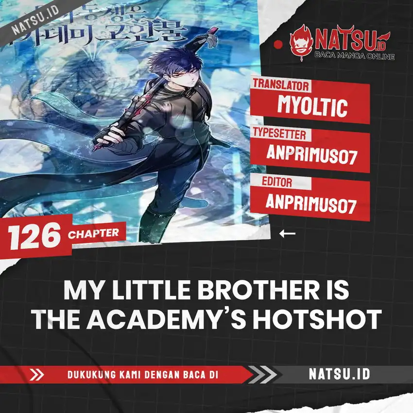 The Little Brother Is the Academy’s Hotshot Chapter 126 halaman 1