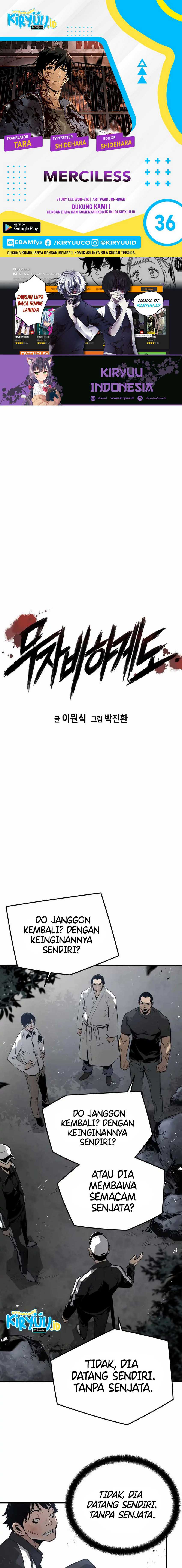 Mercilessly Chapter 36 halaman 1