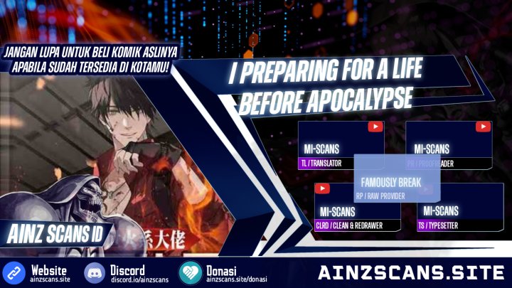 I Preparing For A Life Before Apocalypse Chapter 14 halaman 1