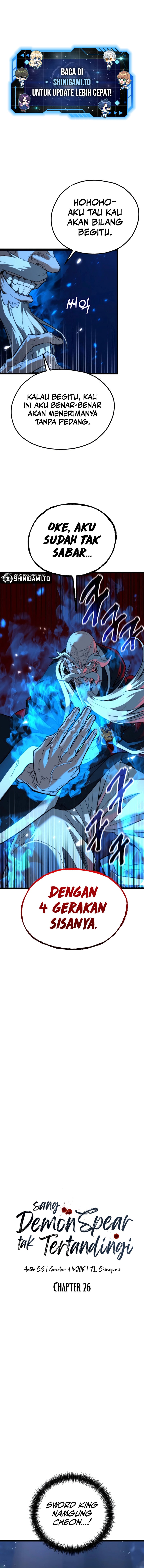 Unrivaled Spear Demon Chapter 26 halaman 1