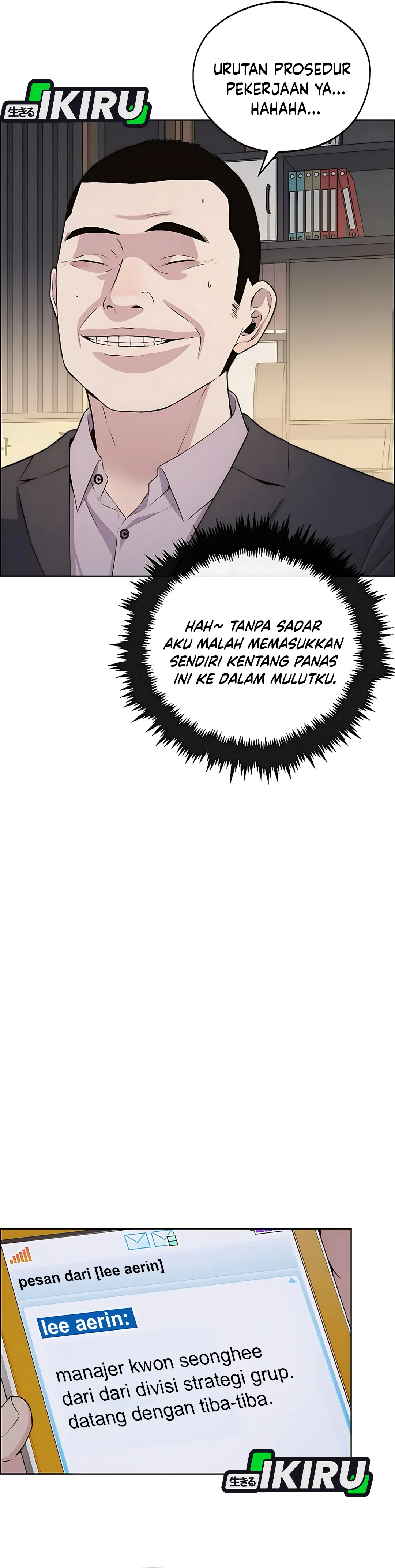 The Man Chapter 218 halaman 40
