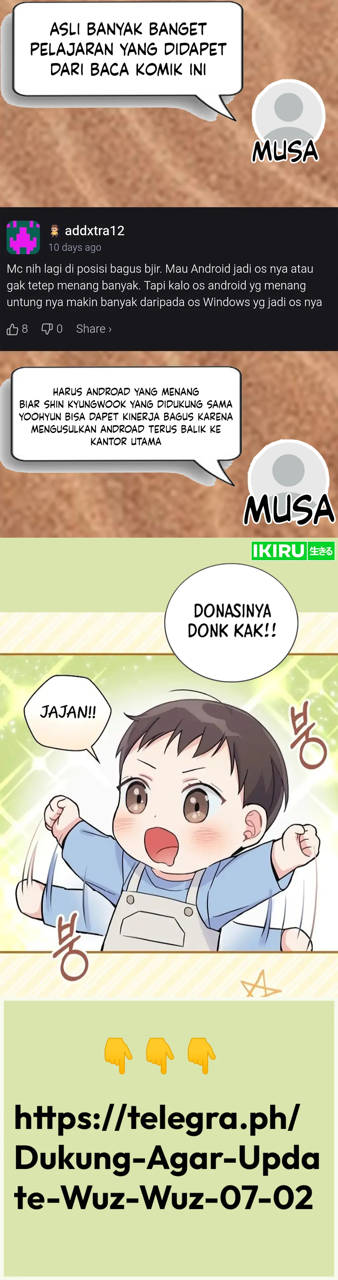 The Man Chapter 219 halaman 58