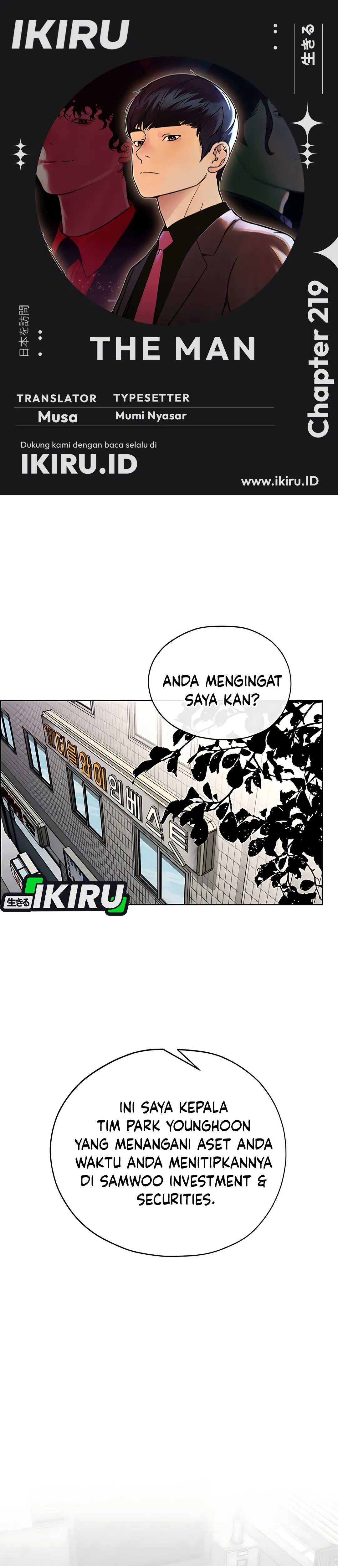 The Man Chapter 219 halaman 1