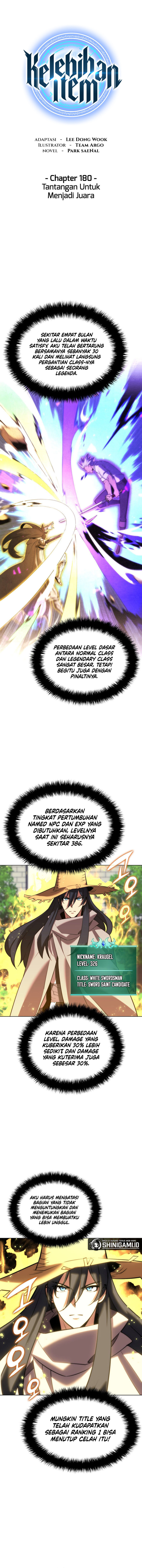 Overgeared New Chapter 180 halaman 1