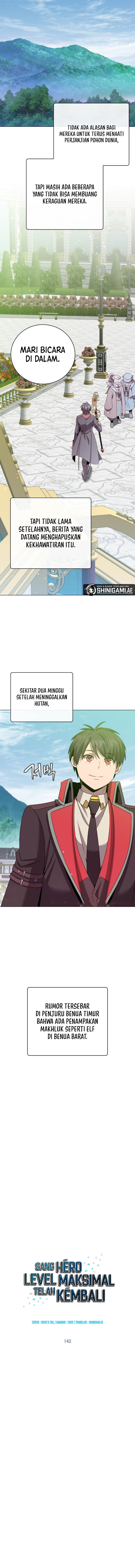 The MAX leveled hero will return! Chapter 142 halaman 4