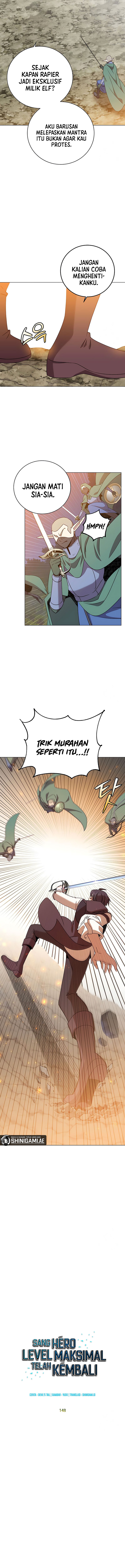 The MAX leveled hero will return! Chapter 148 halaman 5