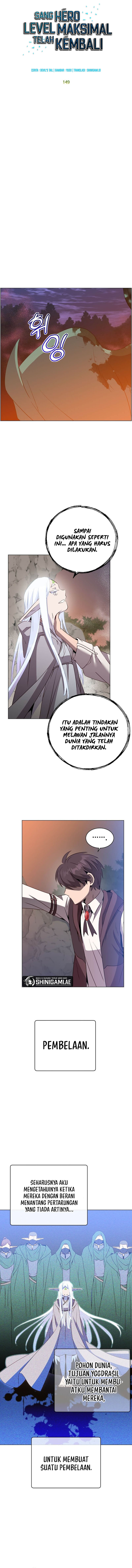 The MAX leveled hero will return! Chapter 149 halaman 6