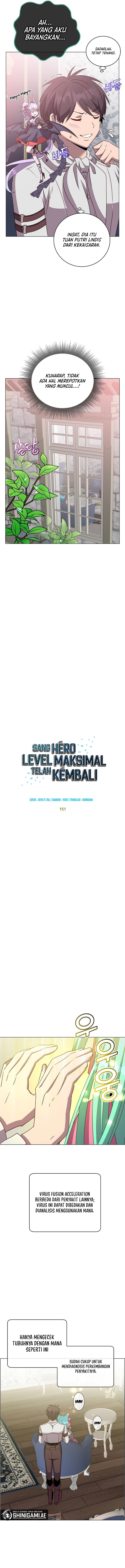 The MAX leveled hero will return! Chapter 151 halaman 7