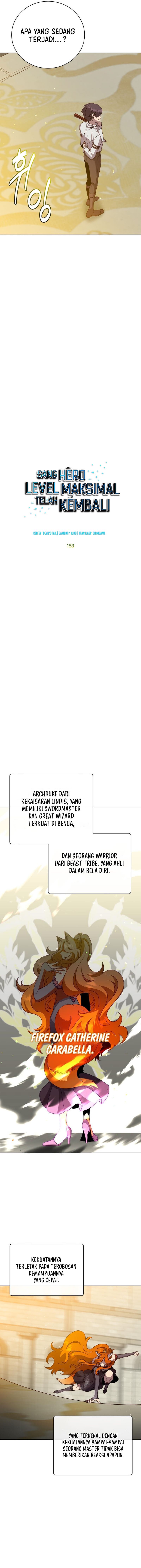 The MAX leveled hero will return! Chapter 153 halaman 3