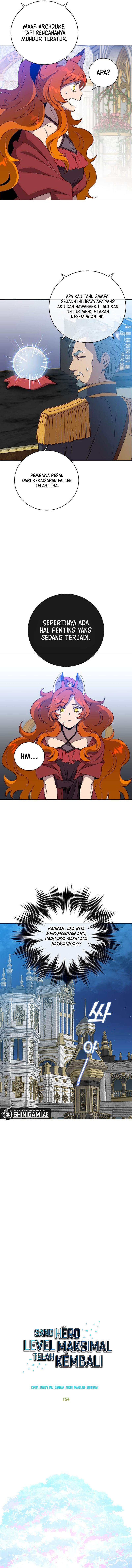 The MAX leveled hero will return! Chapter 154 halaman 8
