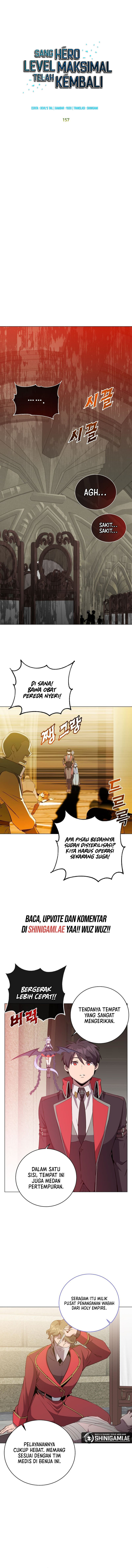 The MAX leveled hero will return! Chapter 157 halaman 5