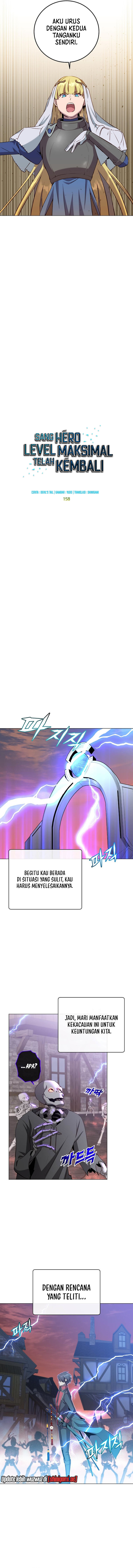 The MAX leveled hero will return! Chapter 158 halaman 4