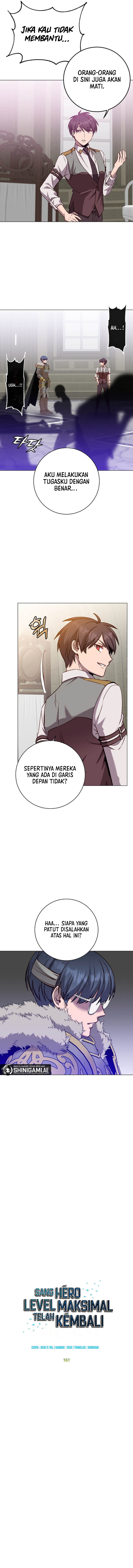 The MAX leveled hero will return! Chapter 161 halaman 7