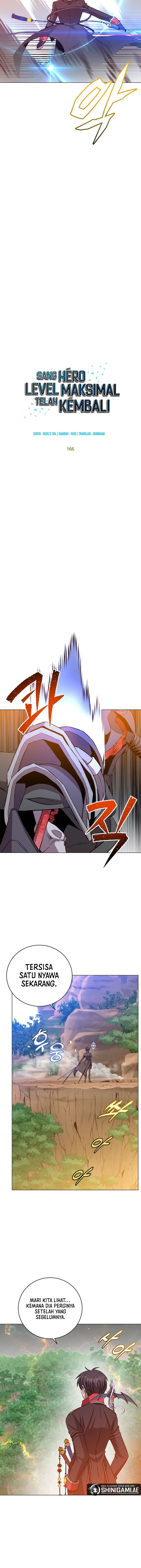 The MAX leveled hero will return! Chapter 166 halaman 3