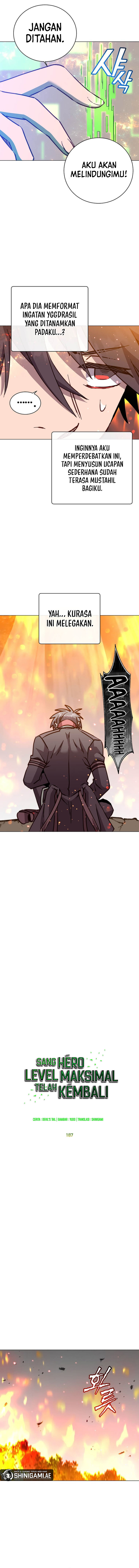 The MAX leveled hero will return! Chapter 187 halaman 6