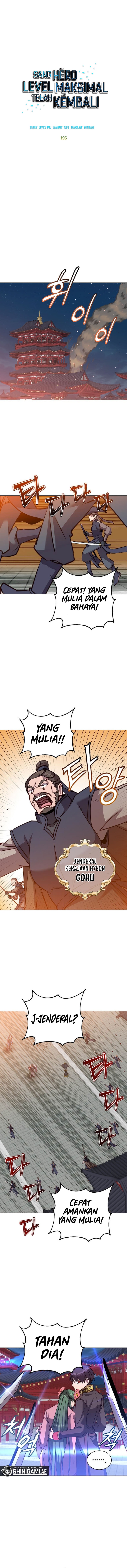 The MAX leveled hero will return! Chapter 195 halaman 6