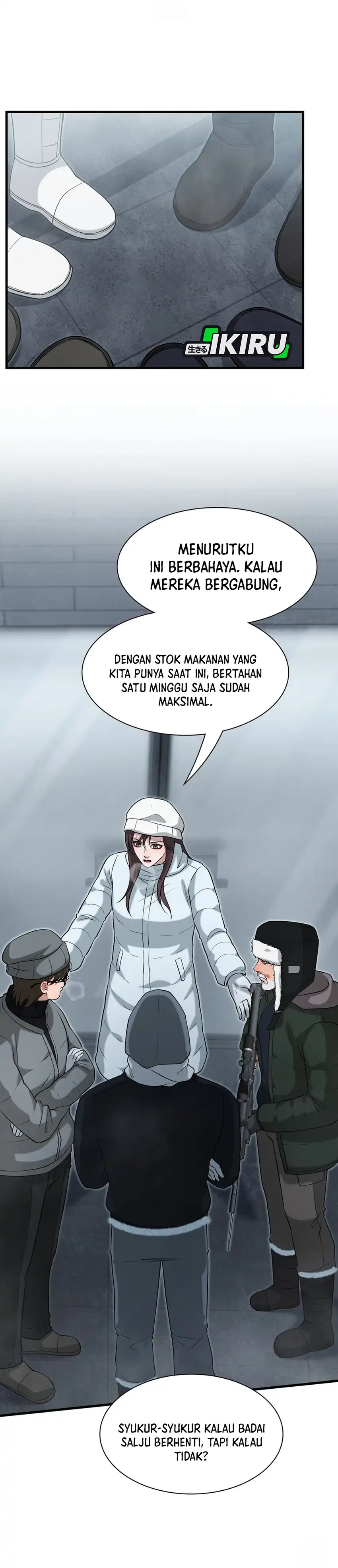 Office Worker in the Ice Age Apocalypse Chapter 46 halaman 13