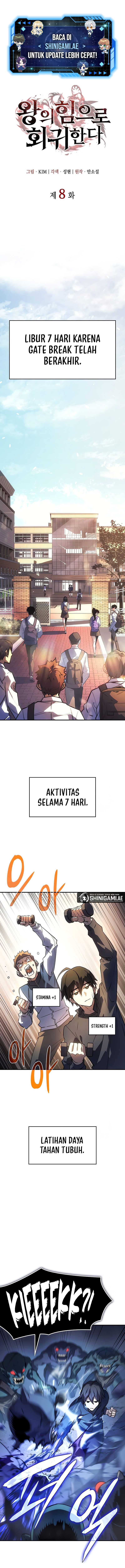 Regressing with the Kings Power Chapter 8 halaman 1