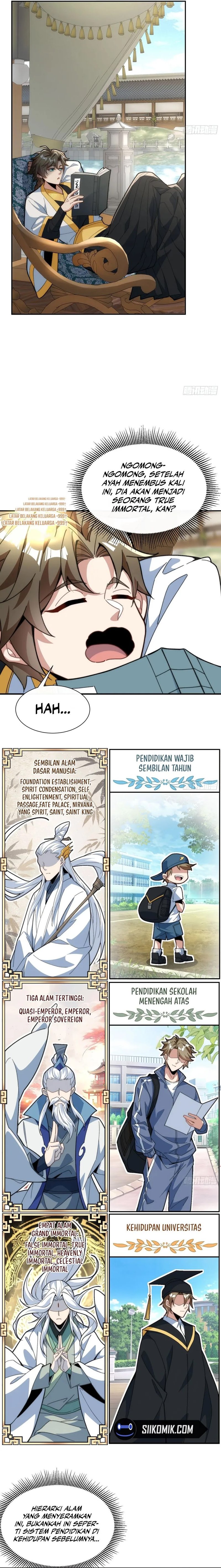 Becoming Immortal by Doing Nothing Chapter 4 halaman 6
