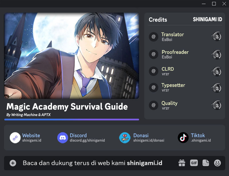 Magic Academy Survival Guide Chapter 36 halaman 1