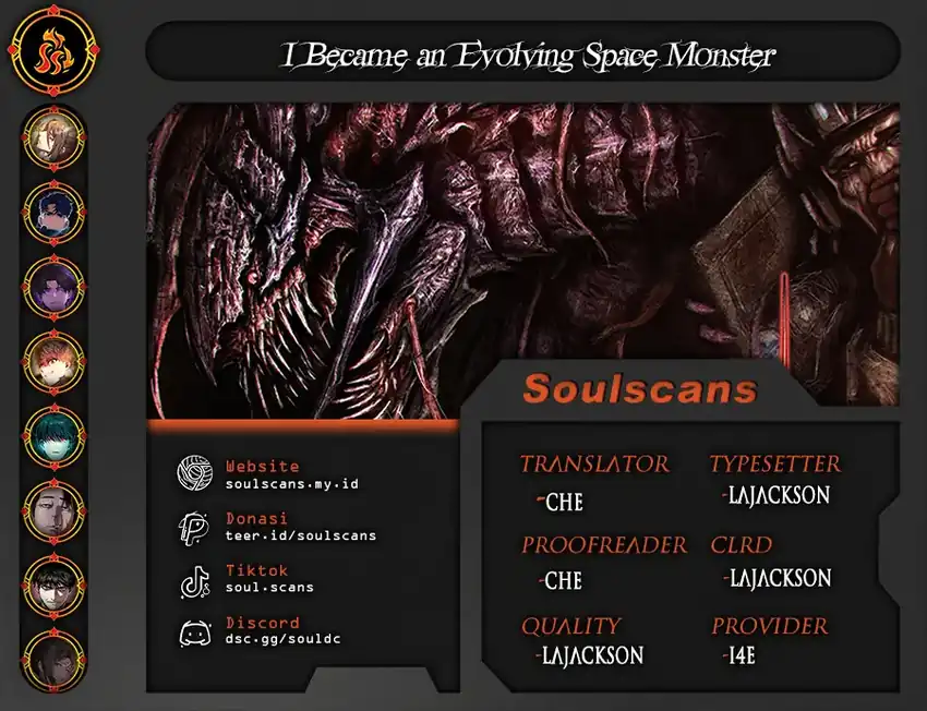 I Became an Evolving Space Monster Chapter 33 halaman 1