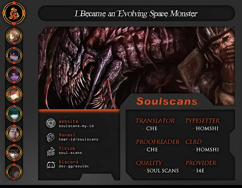 I Became an Evolving Space Monster Chapter 45 halaman 1