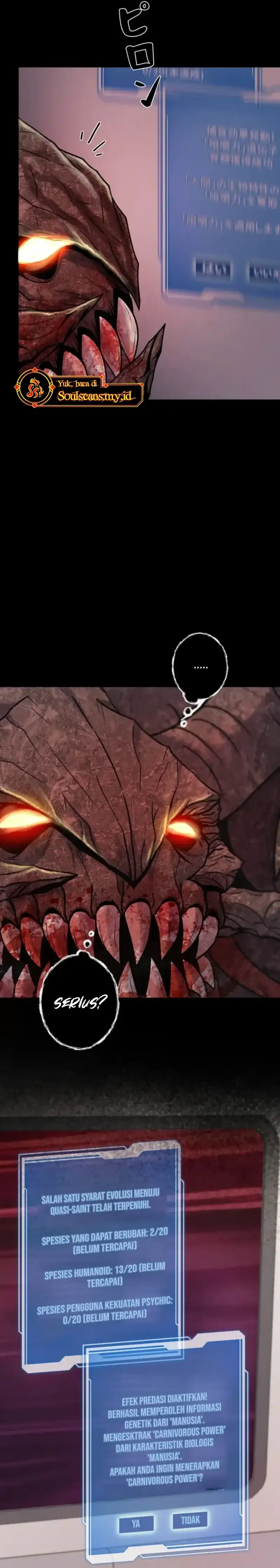 I Became an Evolving Space Monster Chapter 50 halaman 18