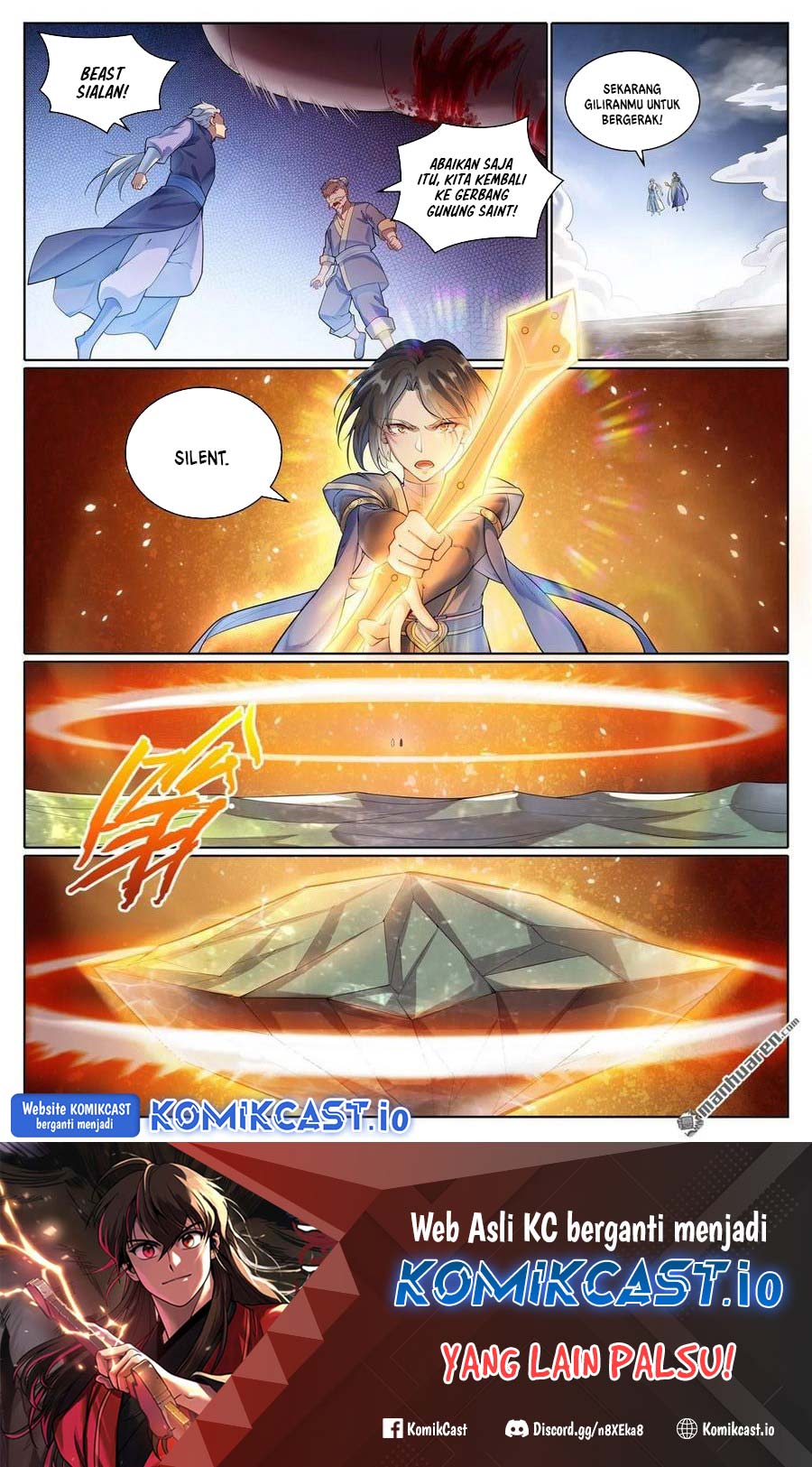 Apotheosis Chapter 1098 halaman 3