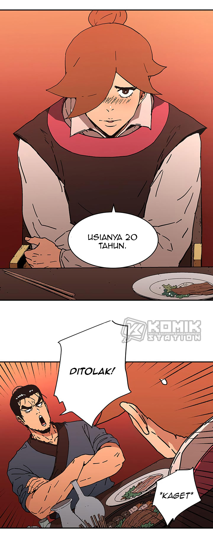 Peerless Dad Chapter 106 halaman 21