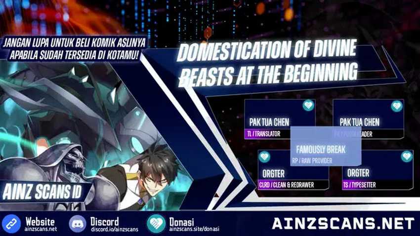 Domestication of Divine Beasts at the Beginning Chapter 2 halaman 3